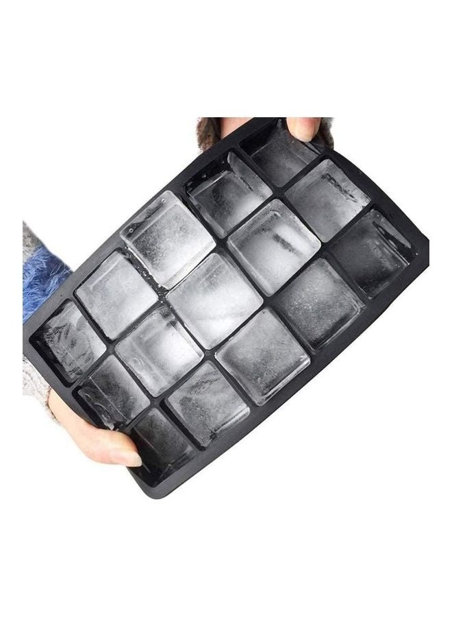 Silicone Ice Cube Molds With Lid Black - Image 4